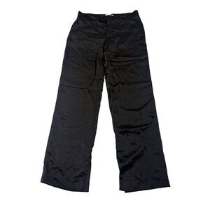 KATAYOUNS Mia Silk Trousers in Black